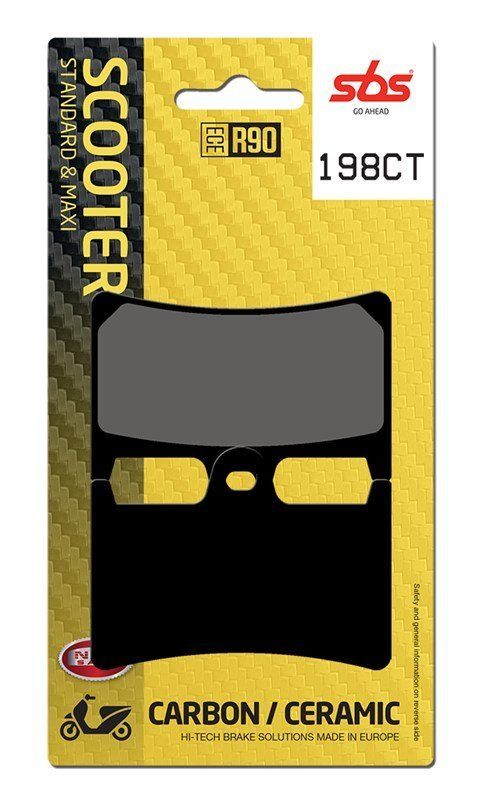 Гальмівні Колодки Sbs Standard Brake Pads,  Carbon/ceramic
