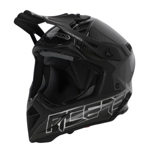Шолом ACERBIS STEEL CARBON 2206 black/grey