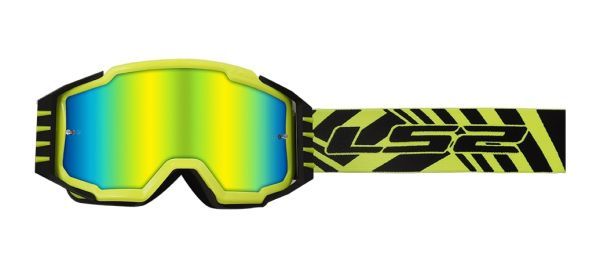 Окуляри LS2 Charger Pro Goggle Hi-Vis Yellow with Iridium Visor