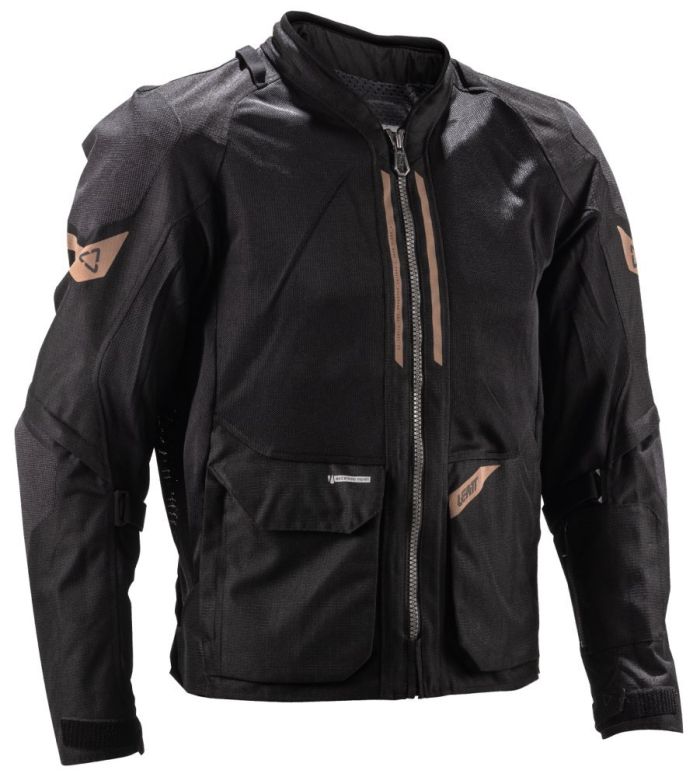 Куртка Leatt 4.5 Flowtour Short Adventure Jacket Stealth