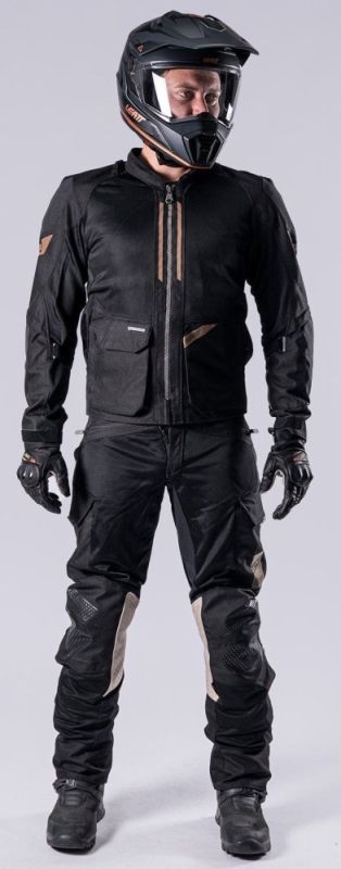 Куртка Leatt 4.5 Flowtour Short Adventure Jacket Stealth