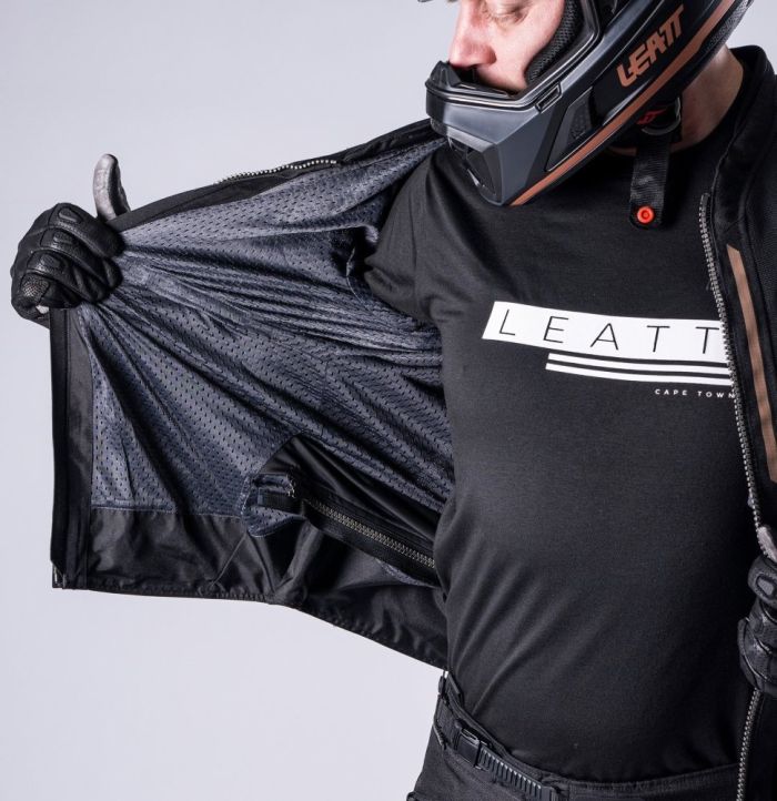 Куртка Leatt 4.5 Flowtour Short Adventure Jacket Stealth