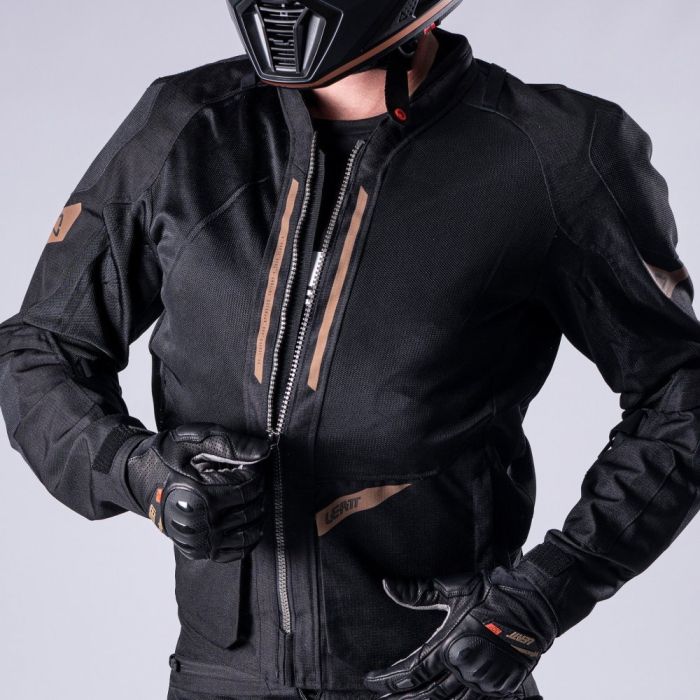 Куртка Leatt 4.5 Flowtour Short Adventure Jacket Stealth