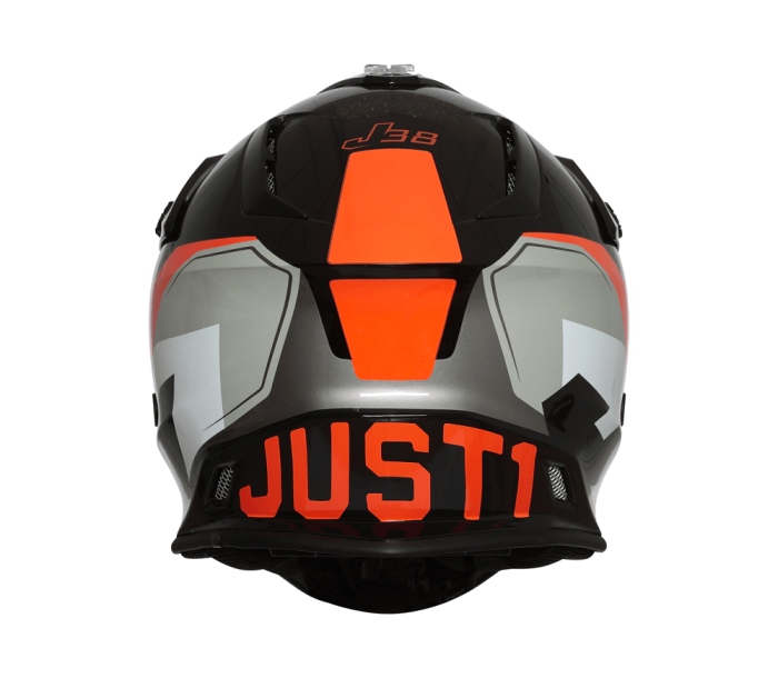 Мотошолом Just1 J38 Korner Orange Black