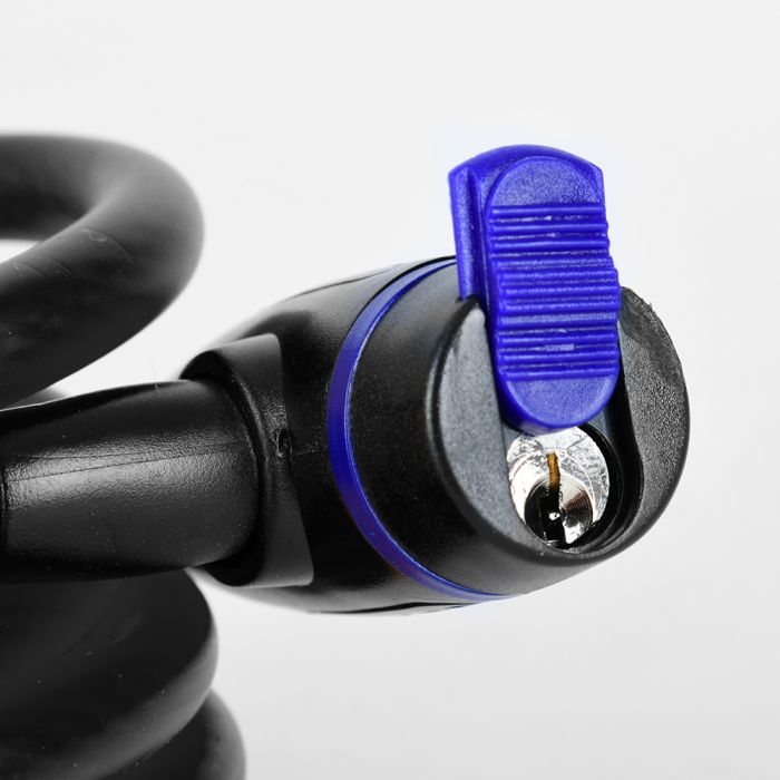 Трос протиугінний Oxford Cable Lock 12mm x 1800mm Smoke