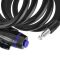 Трос протиугінний Oxford Cable Lock 12mm x 1800mm Smoke