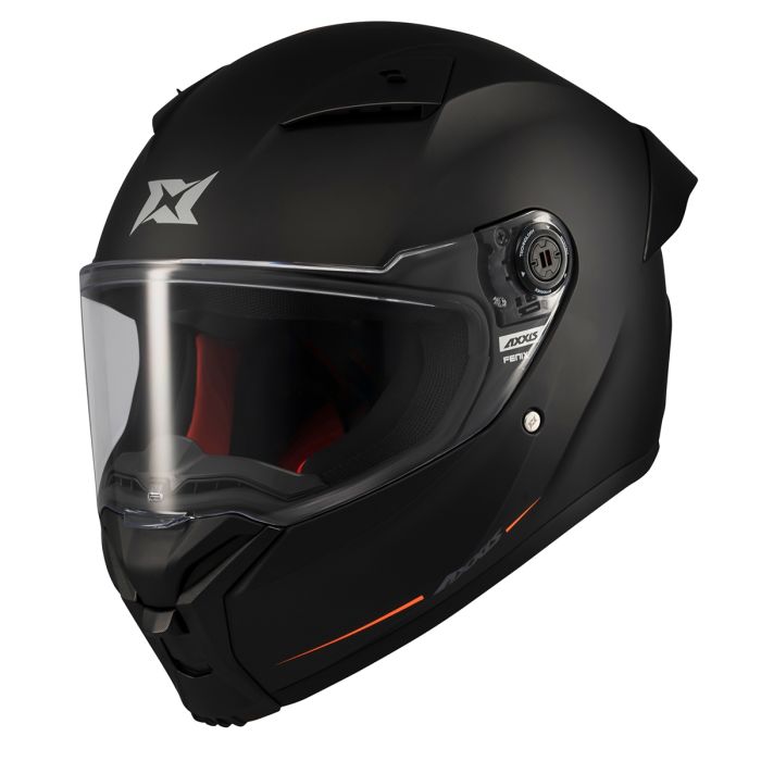 Мотошолом AXXIS FENIX SOLID A1 Matt Black