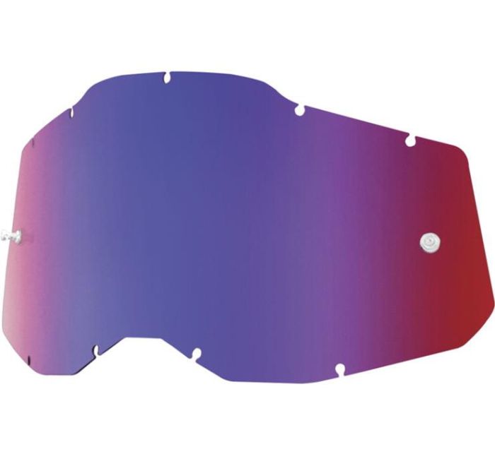 Лінза 100% RC2/AC2/ST2 Replacement Lens - Mirror Red/Blue