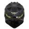 Мотошолом LS2 MX702 Pioneer 2 Crazy Matt Black Hi-Vis Yellow