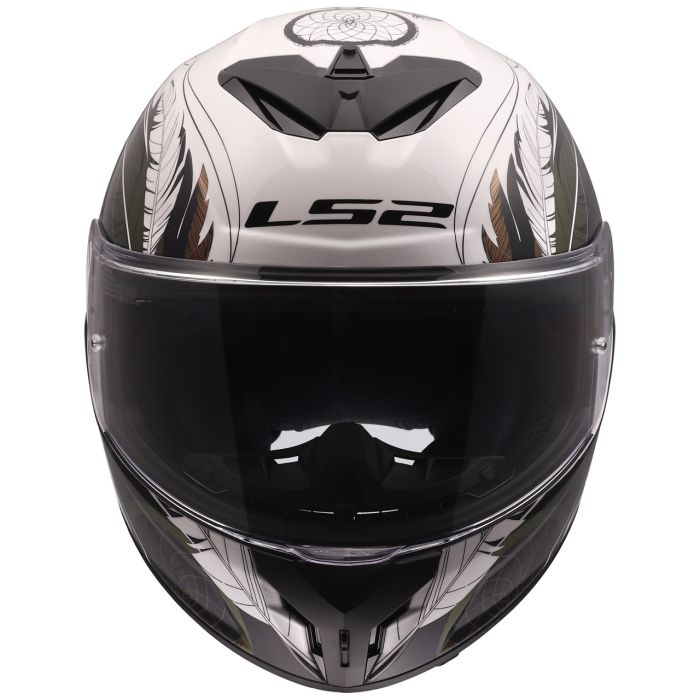 Мотошолом LS2 FF820 Rapid 3 Boho White Black Pink