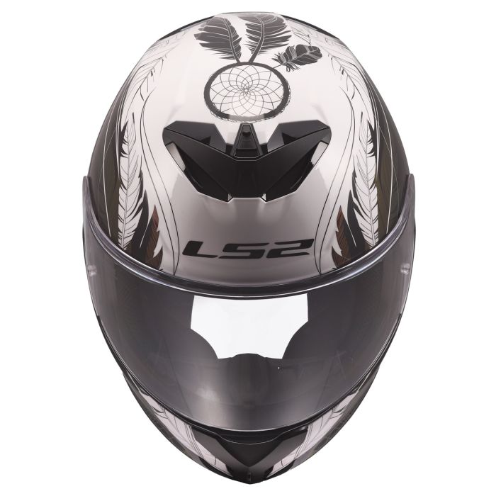 Мотошолом LS2 FF820 Rapid 3 Boho White Black Pink