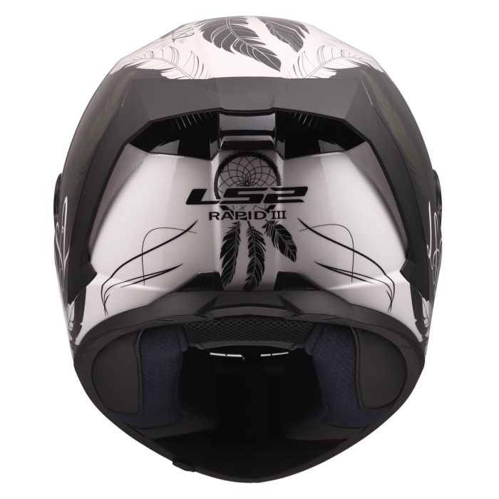 Мотошолом LS2 FF820 Rapid 3 Boho White Black Pink