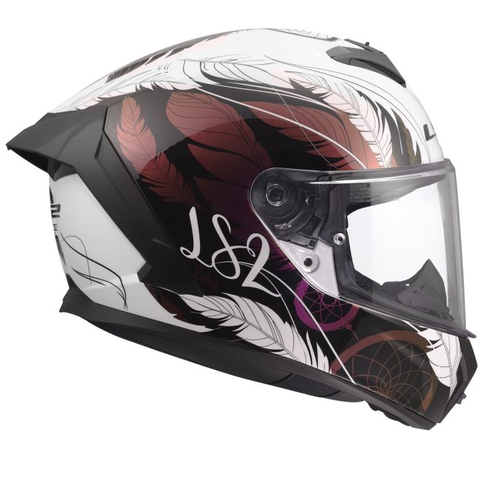 Мотошолом LS2 FF820 Rapid 3 Boho White Black Pink