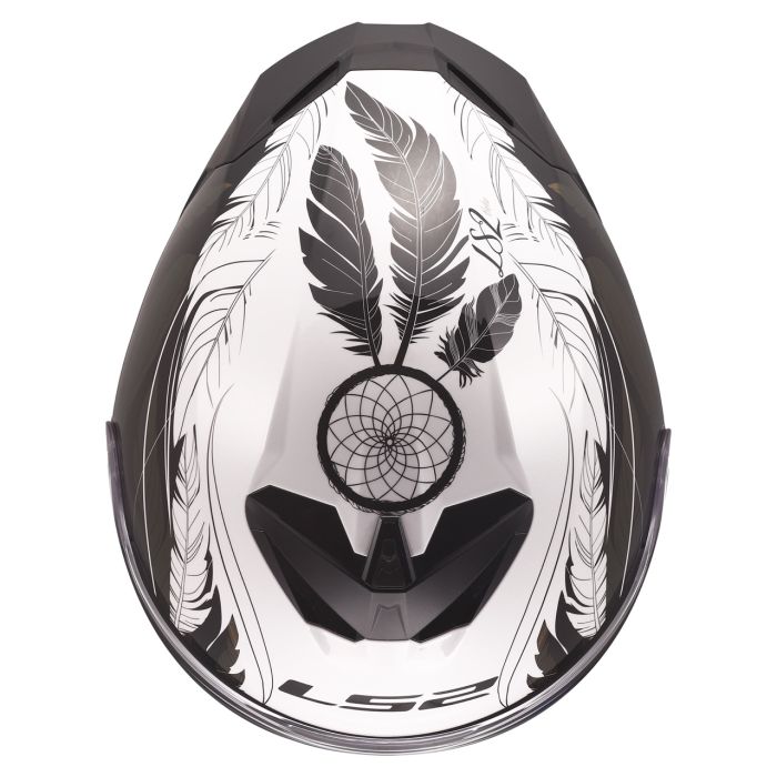 Мотошолом LS2 FF820 Rapid 3 Boho White Black Pink