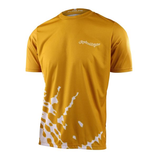 Джерсі TLD FLOWLINE SS JERSEY; Big Spin [Gold Flake]