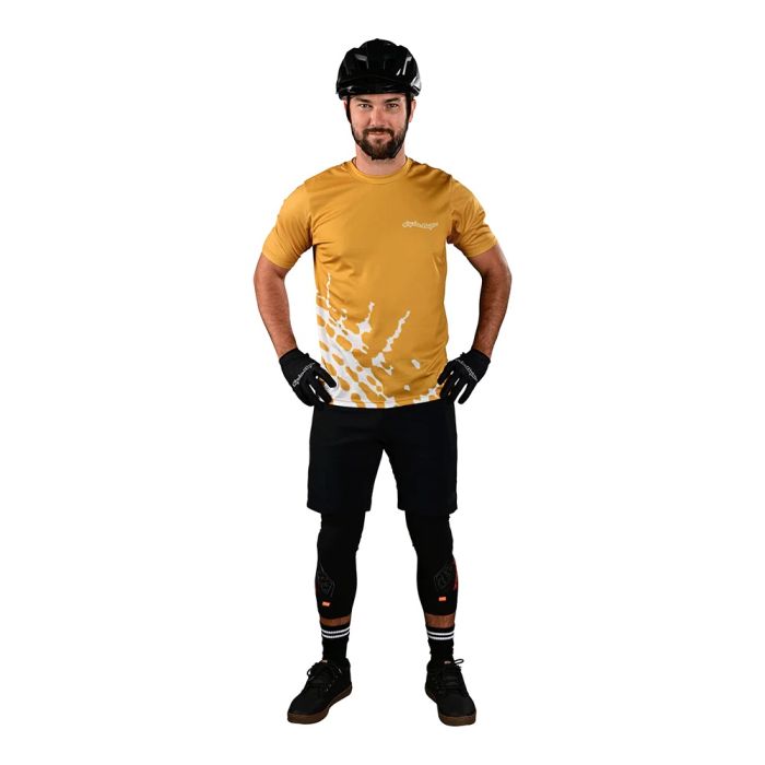 Джерсі TLD FLOWLINE SS JERSEY; Big Spin [Gold Flake]