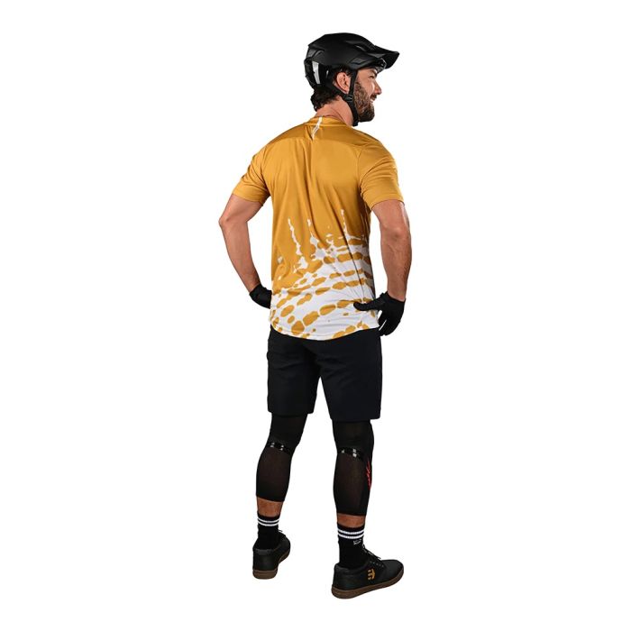 Джерсі TLD FLOWLINE SS JERSEY; Big Spin [Gold Flake]