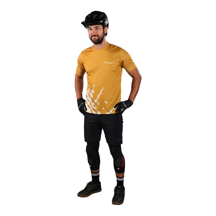 Джерсі TLD FLOWLINE SS JERSEY; Big Spin [Gold Flake]