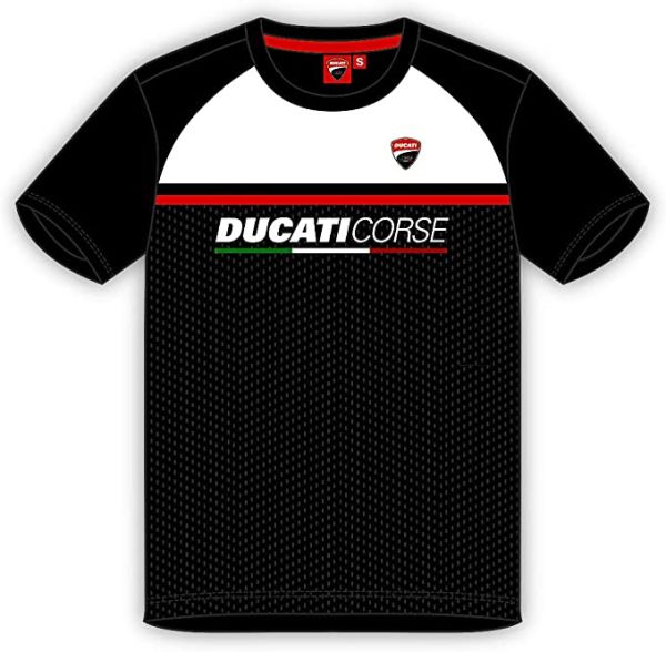 Футболка Ducati Contrast Yoke T-Shirt Black