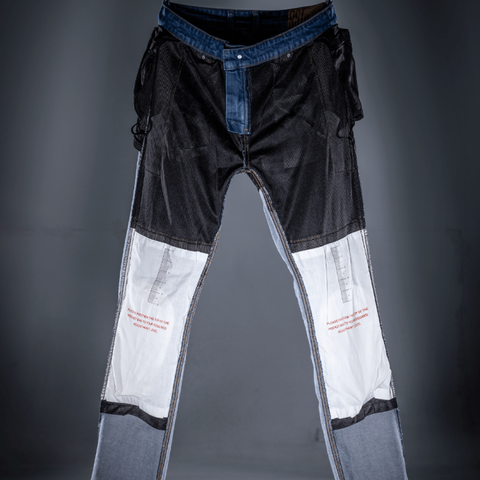 Мотоджинси RST X Kevlar® Tapered-Fit Textile Jean Mid Blue Denim