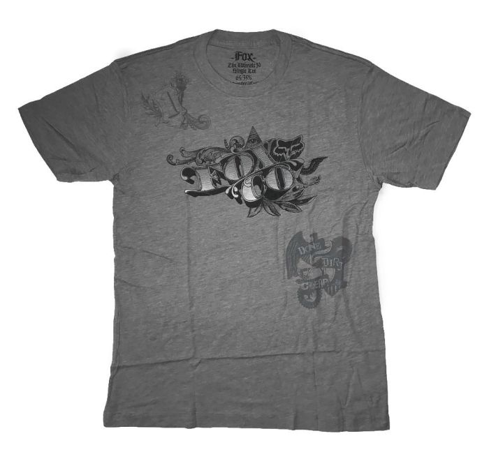 Футболка Fox Counterfeit Heathered Tee Grey
