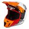 Мотошолом KLIM F3 ECE/DOT Prizm Orange Krush