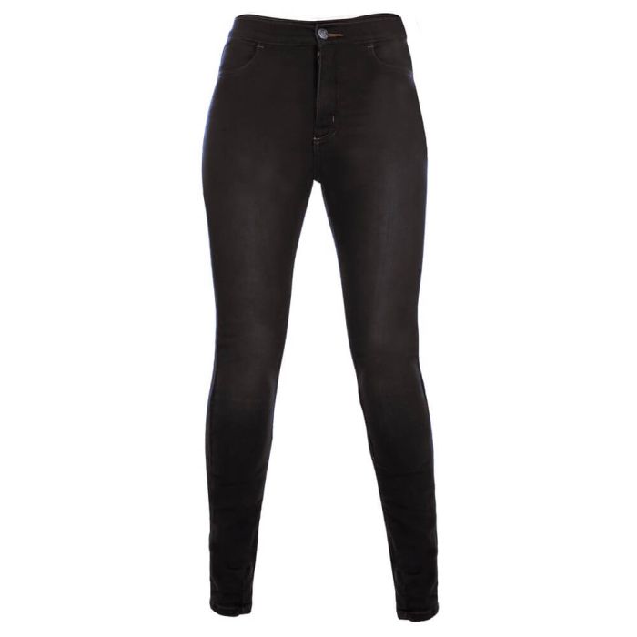 Мото джинси жіночі Oxford Super Jegging WS Black