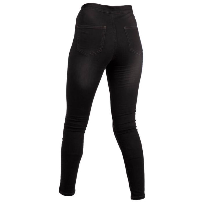 Мото джинси жіночі Oxford Super Jegging WS Black