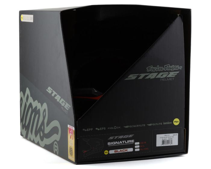 Вело шолом TLD Stage Helmet Signature [BLACK]