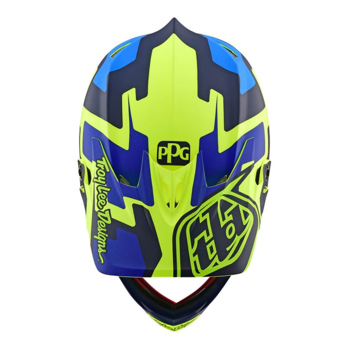 Вело Шолом TLD D3 Fiberlite  S peedcode [YELLOW / BLUE]
