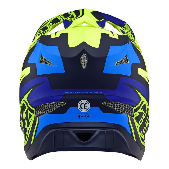 Вело Шолом TLD D3 Fiberlite  S peedcode [YELLOW / BLUE]