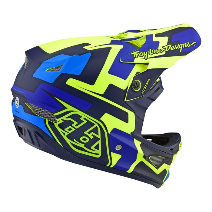 Вело Шолом TLD D3 Fiberlite  S peedcode [YELLOW / BLUE]