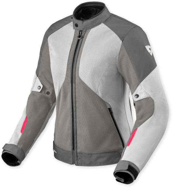Куртка REV'IT TORQUE 3 H2O LADIES текстиль grey/pink