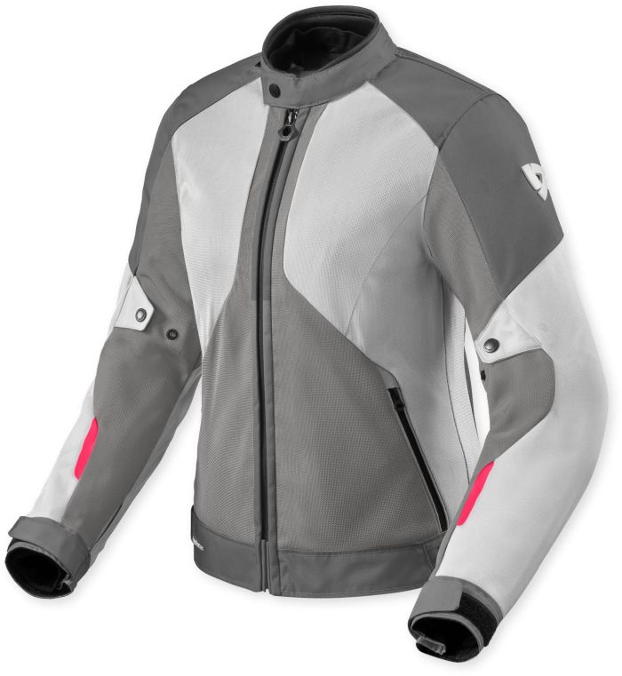Куртка REV'IT TORQUE 3 H2O LADIES текстиль grey/pink