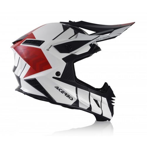 Мотошолом Acerbis X-Track VTR White\Red