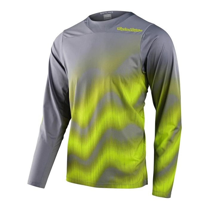Джерсі TLD SKYLINE LS CHILL JERSEY WAVES [LT GRAY]