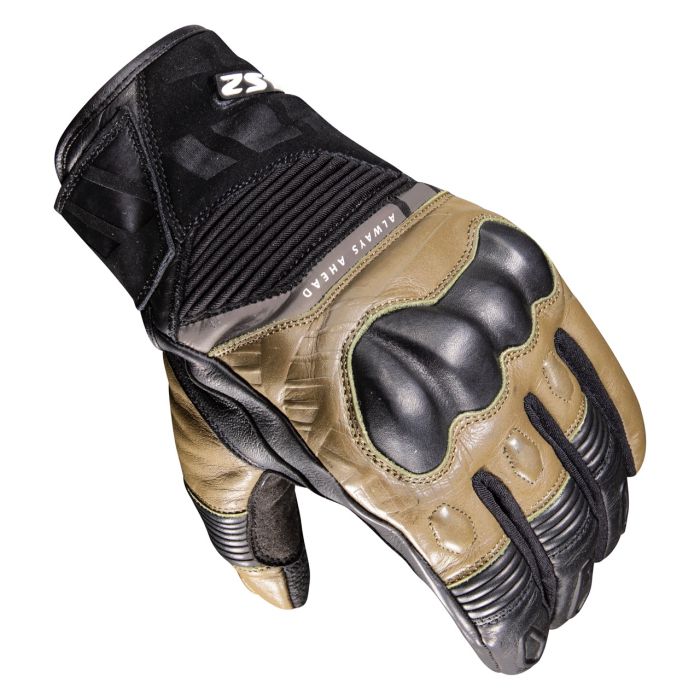 Моторукавички LS2 Octane WP Leather Man Gloves Black Green