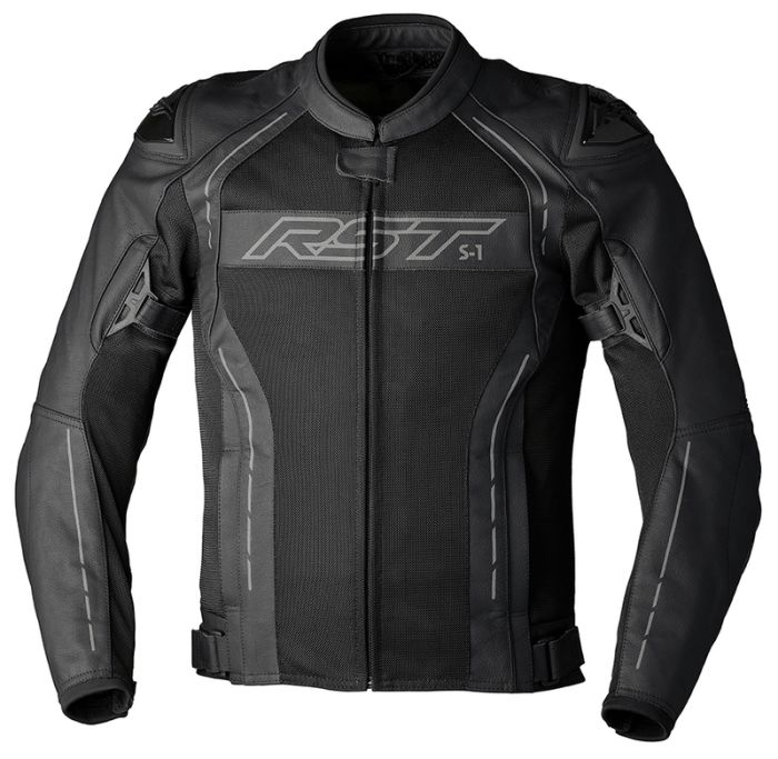 Куртка RST S-1 Mesh Leather Jacket Men - Black