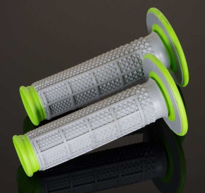 Гріпси Renthal Mx Tapered Grips - Dual Compound Green