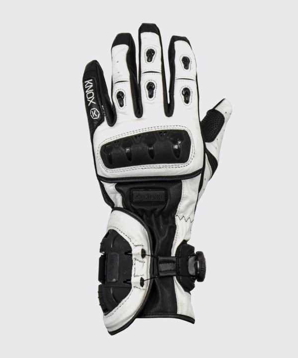 Моторукавиці Knox Nexos Black/White