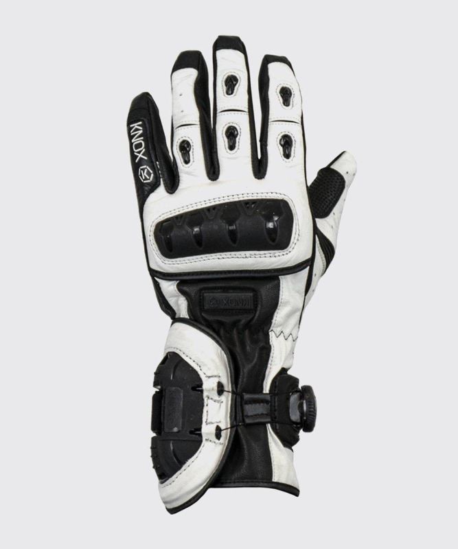 Моторукавиці Knox Nexos Black/White