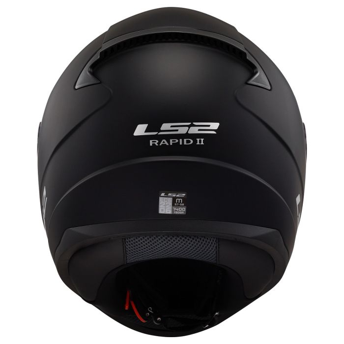 Мотошолом LS2 FF353 Rapid 2 Solid Matt Black