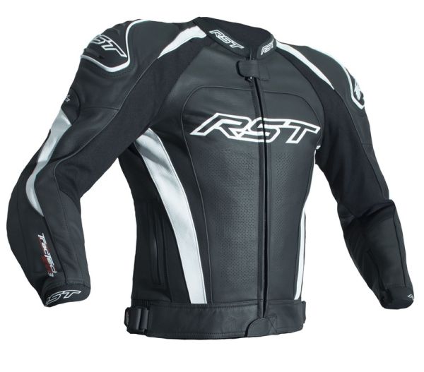 Куртка RST Tractech Evo 3 CE Leather Jacket Black / White