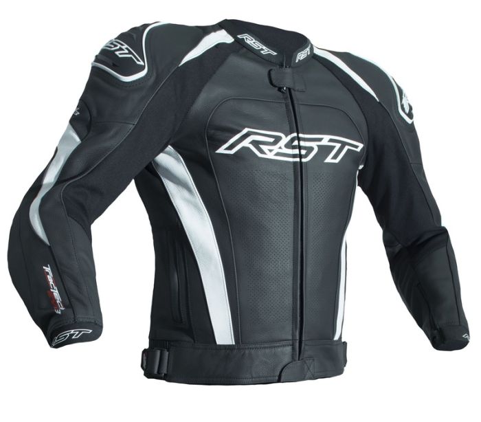 Куртка RST Tractech Evo 3 CE Leather Jacket Black / White
