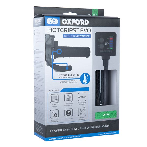 Підігрів керма Oxford Hotgrips EVO ATV з підігрівом курка (Temperature controlled)