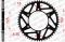 Зірка Afam Steel-k Sprocket 520 - KTM/husqarna/gasgas Black