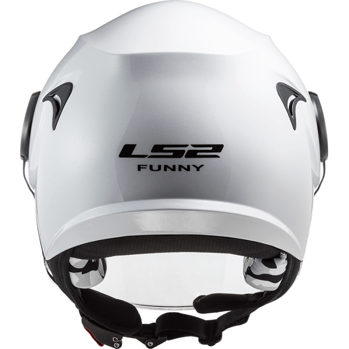 Шолом LS2 OF602 Funny Gloss White