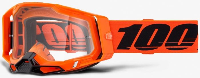 Окуляри 100% Racecraft 2 Goggle Neon Orange