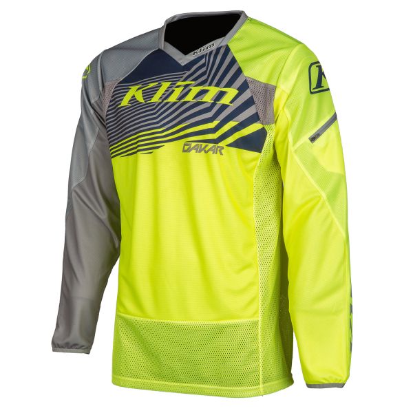 Мотоджерсі KLIM Dakar Dimension Vivid Gray