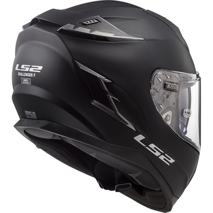 Мотошолом LS2 FF327 Challenger Solid Matt Black